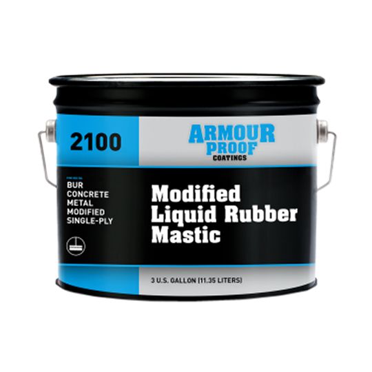 United Asphalt (New Jersey) Armour Proof AP-2100 Modified Liquid Rubber Mastic - 3 Gallon Pail