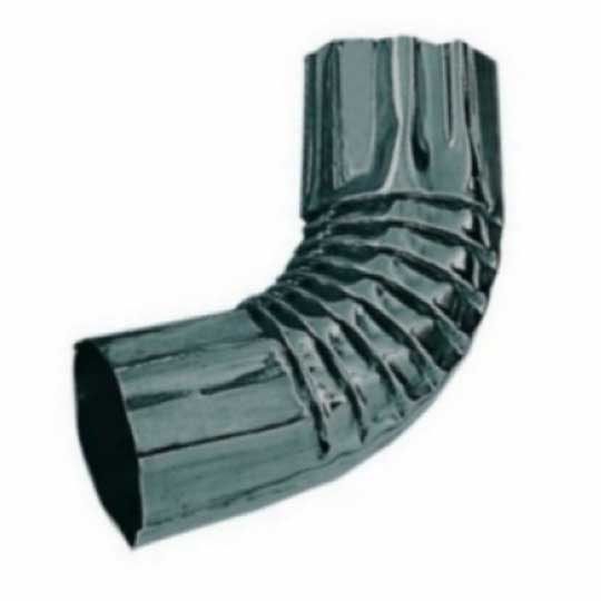 Berger Building Products 16 Oz. 3" Round Corrugated FreedomGray Copper 75° Elbow