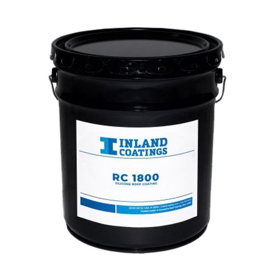 Inland Coatings RC-1800 Silicone Roofing Coating - 5 Gallon Pail