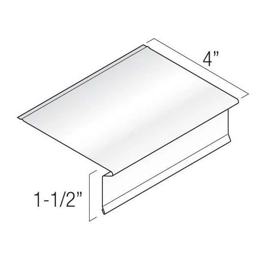 Kaycan Aluminum Drip Edge — KAY2092WHT