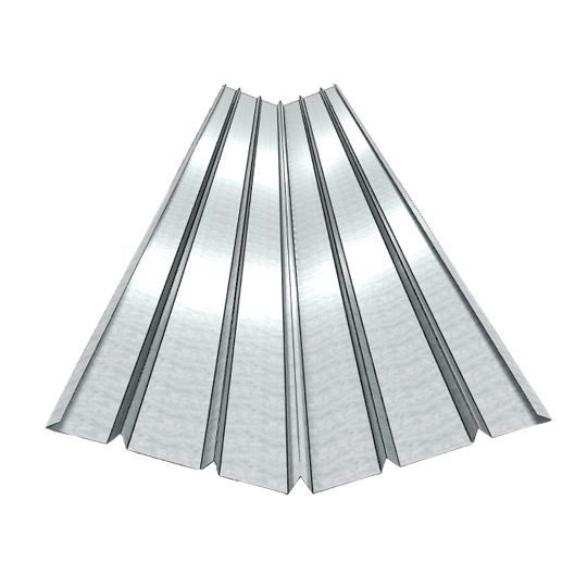 Able Sheet Metal 26 Gauge x 18" Steel Valley with Flat Hem