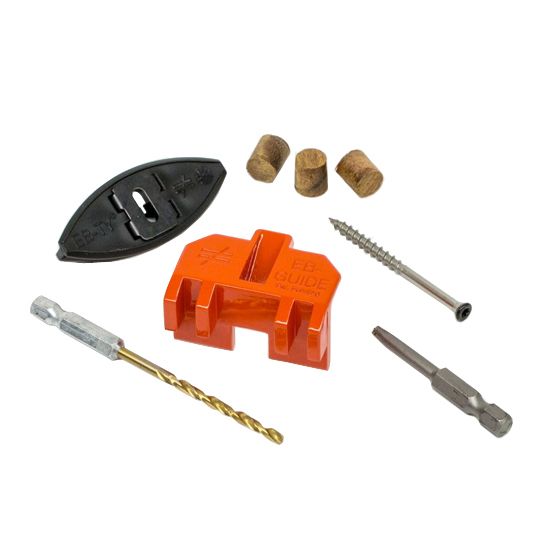 Simpson Strong-Tie #7 x 2-1/4" Eb-ty Type 305 Stainless Steel Premium Hidden Deck Fastener - Box of 175