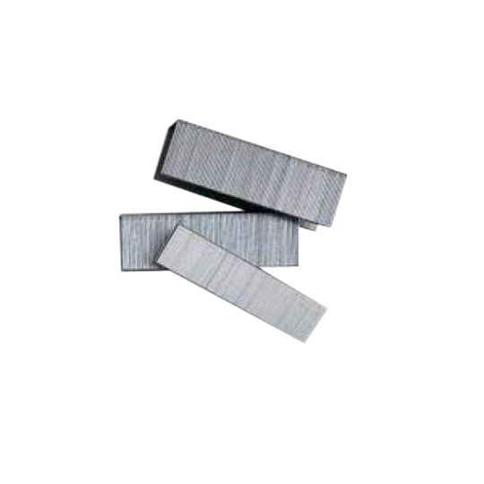 PrimeSource 16 Gauge 1-1/2" Leg x 1/2" Crown Stainless Steel #304 Medium Crown Staples - Carton of 10,000