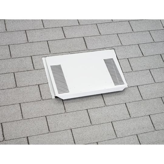 O'Hagin 23" x 32" Composition Shingle Vent — Metal Roofing — OHACSV2332WH