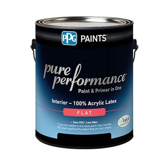 PPG Industries (9-320) Pure Performance Interior Eggshell Latex with Midtone Base - 1 Gallon Can