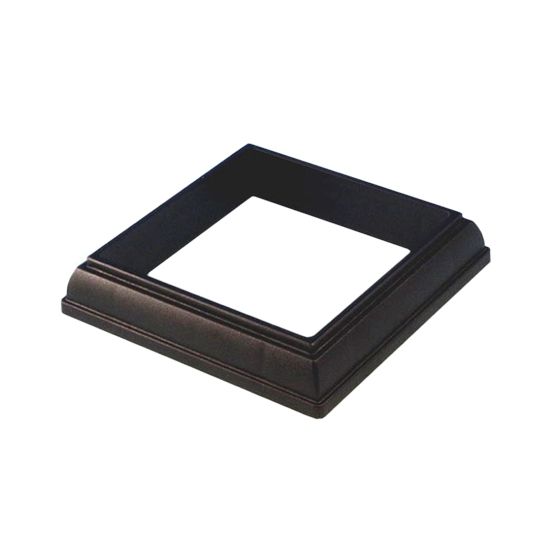 TimberTech 4" RadianceRail Express Post Skirt — TTERREPS4BK