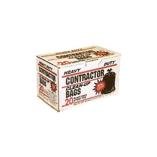 Luco Mop Contractor Garbage Bags - Carton of 20
