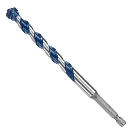 Bosch 7/16" x 4" x 6" Blue Granite Turbo Carbite Hammer Drill Bit