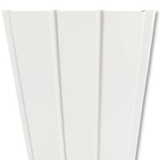 Mastic Economy Triple 4" Solid U-Groove Aluminum Soffit