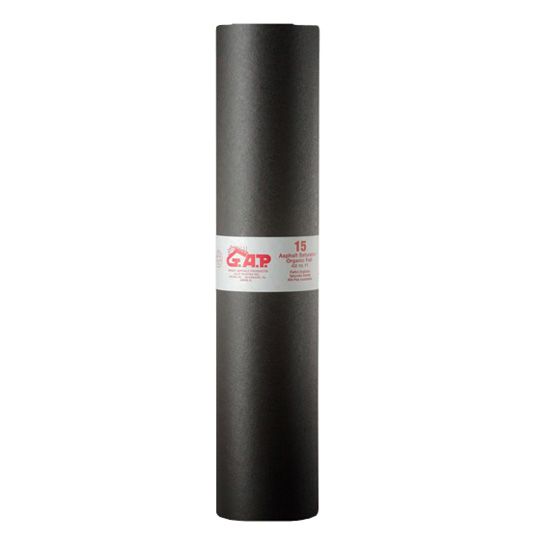 G.A.P Roofing #15 Felt D226 Underlayment - 4 Sq. Roll
