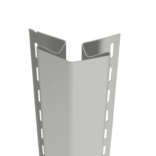 CertainTeed Siding Bay Window Cornerpost with 1-3/4" Face - Matte Finish — CERBWCPSG