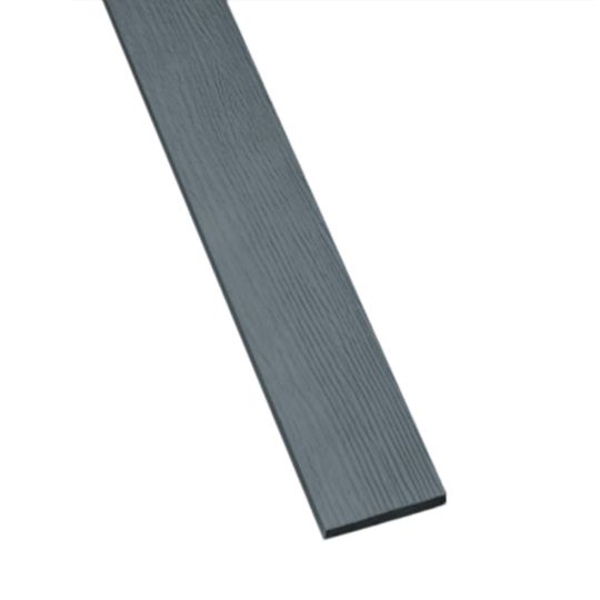 Allura 4/4" x 2" x 12' Reversible Woodgrain/Smooth Fiber Cement Trim — PFCAFCT44212PB