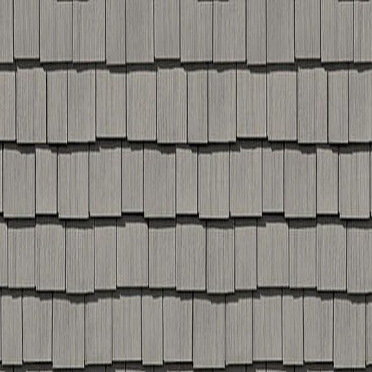 CertainTeed Siding Cedar Impressions Double 7" Staggered Perfection Polymer Shingle Siding - Cedar Grain Finish — CERCID7SGGG