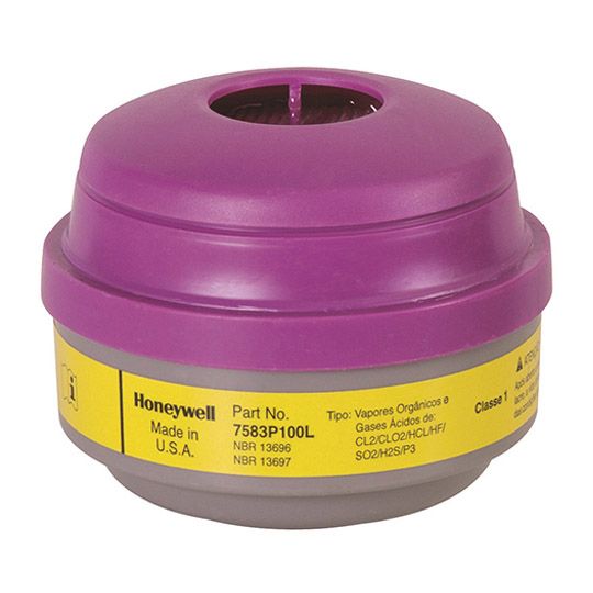 Airgas Honeywell Organic Vapor, Acid Gas & P100 Respirator Cartridge