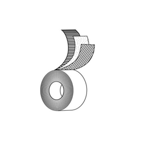 Berry Plastics 6" Barricade Contour Butyl