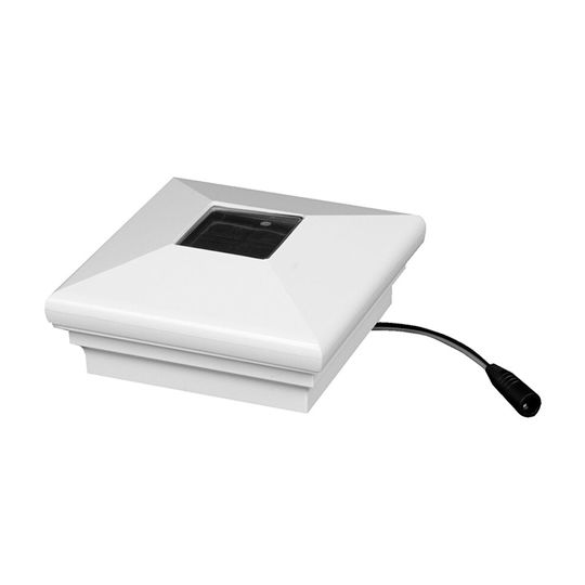 Color Guard Railing Systems 4" x 4" Neptune Solar Post Cap with Wire Connection