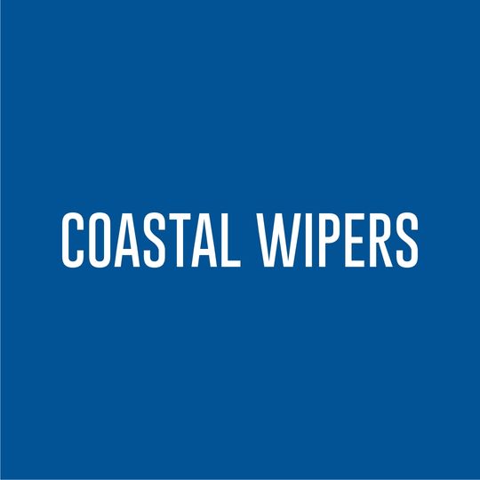 Coastal Wipers White Terry Cloth Towel Rags - 5 Lb. Box
