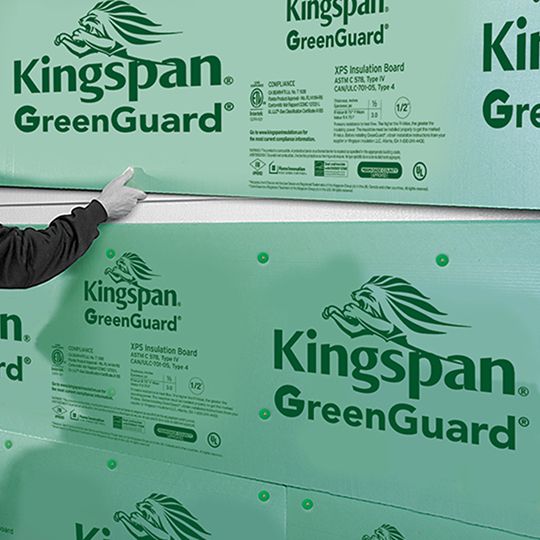 Kingspan Insulation 2" x 4' x 8' GreenGuard Square Edge XPS Insulation Board