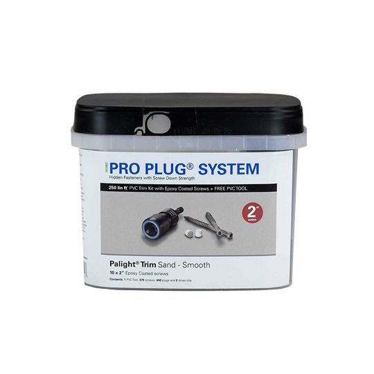 Starborn Industries #10 x 2" Pro Plug PVC Palight Kit - 250 Lin. Ft. Tub