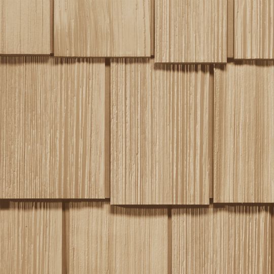 CertainTeed Siding Cedar Impressions Double 9" Staggered Rough-Split Polymer Shake Siding — CERCID9RSSBU