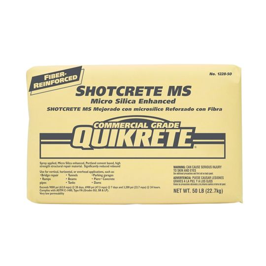 Quikrete Mix 806 Shotcrete Ms Coarse - 50 Lb. Bag