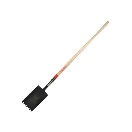 Ames 7-1/4" x 12" Razor-Back Notch Edge Roof Ripper with 48" Hardwood Handle