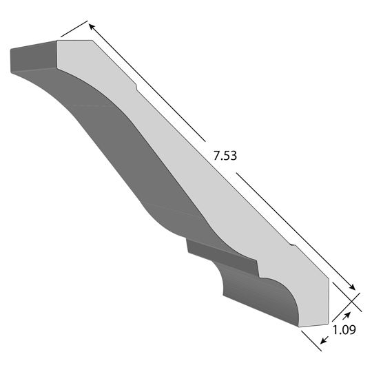 Kleer 7-1/2" Crown Moulding
