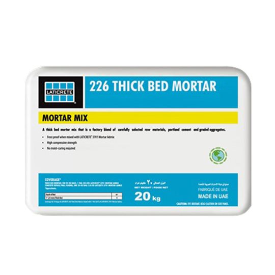 LATICRETE International 226 Thick Bed Mortar - 60 Lb. Bag