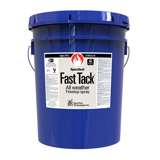 STI - Firestop Authority SpecSeal Fast Tack Firestop Spray - 5 Gallon Pail