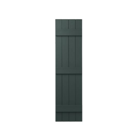 Mastic 15" x 71" Board & Batten Standard 4-Board Shutters - Closed Style — ACOVIN4C157156