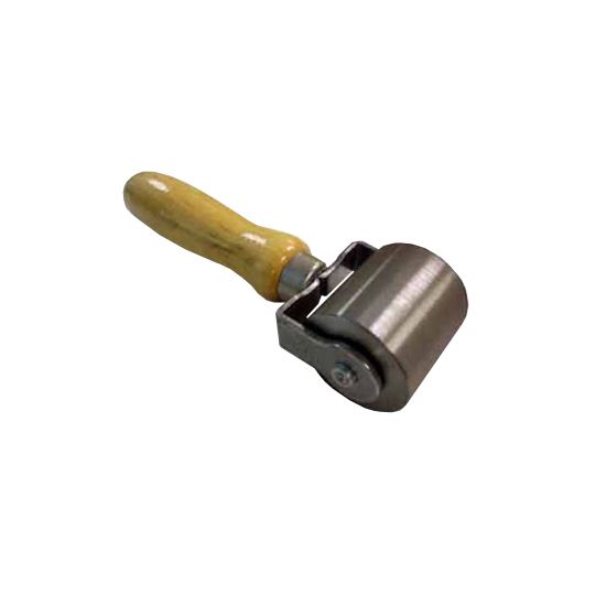 Roofmaster 2" x 2" Wide Flat Steel Roller with Double Fork