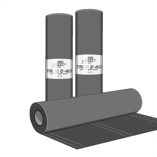 Eagle Roofing Products True 2-40 Underlayment #40 Organic Asphalt Saturated Base Sheet - 2 Sq. Roll