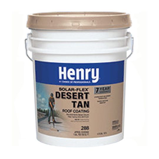 Henry Company 288 Solar-Flex Roof Coating - 5 Gallon Pail