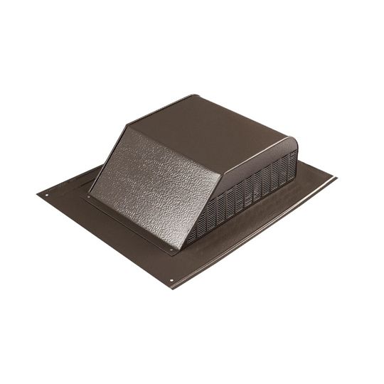 GAF MasterFlow 960 Series Galvanized Slant-Back Roof Louver with Weather Filter — Ventilation and Drainage — GAFSSB960GWFBR